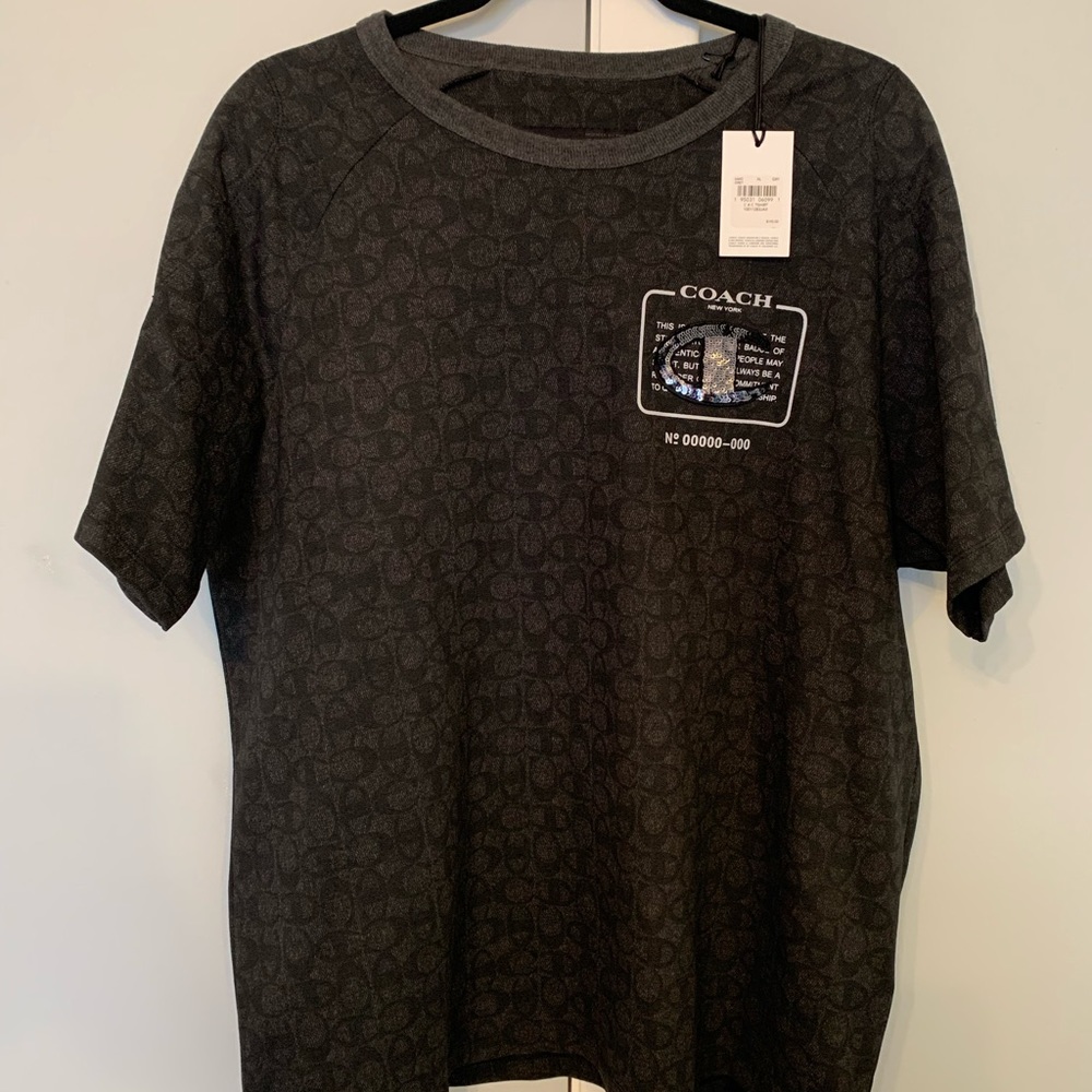 Coach X Champion Embellished Shirt size XL
